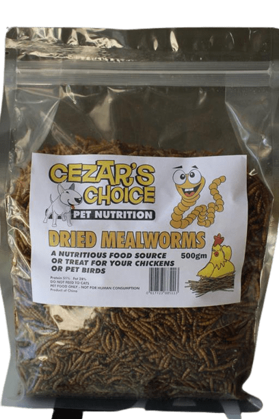 Dried Mealworms 500gm